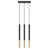 Lampa wisząca MOZAICA 3L  SL.0892 czarny/złoty 3xG9