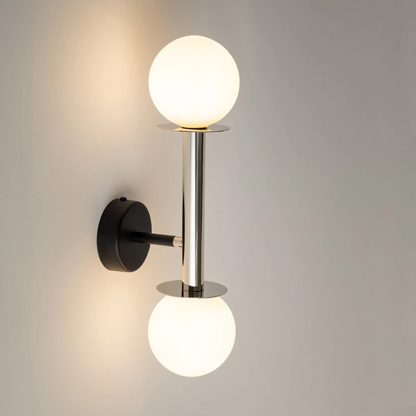 Lampa Sigma DAISY 2 kinkiet srebrny/biały 40768