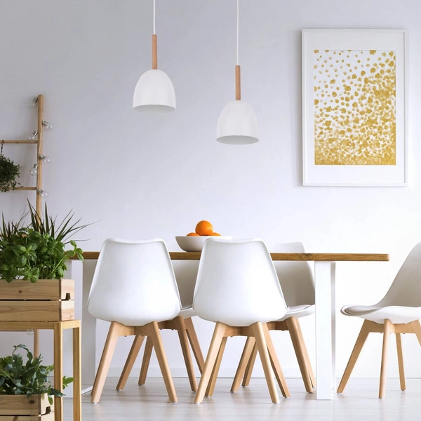 NORD WHITE LAMPA WISZĄCA 1 PŁ 4868