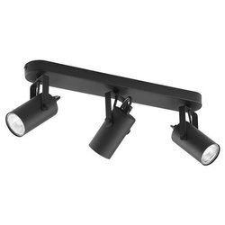 Nowoczesna lampa sufitowa REDO 6502 czarna 3xGU10 6502