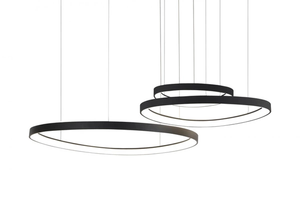 Azzardo AMANDA PENDANT 45+65+85 3000K BK 5027