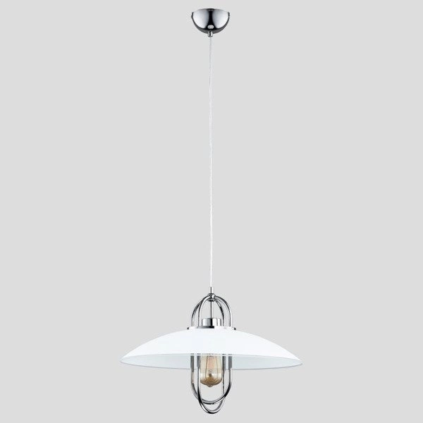 Lampa wisząca ALFA SALIX CHROM 1xE27 30cm | 60454