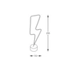 FM-NB28 NEON LIGHTNING LED