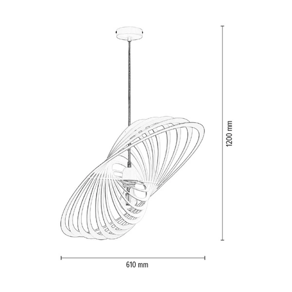 Lampa wisząca Planet 1xE27 maks. 60W chromowany metal/biały metal/biały kabel PVC 1873102