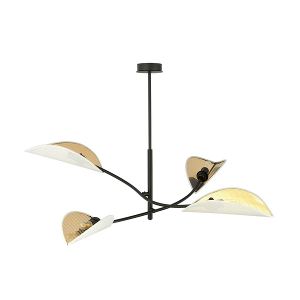Lampa sufitowa Emibig LOTUS 4 Biały/GOLD 1107/4