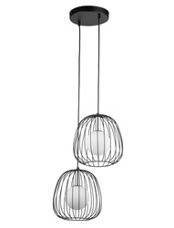 Lampa Sigma BELL 2 czarny/srebrny 40724
