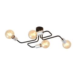 Lampa sufitowa Emibig VEKEN 4 SILVER 1174/4