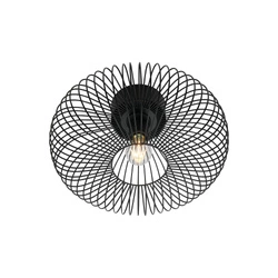 Lampa sufitowa BERONI E27 60W Metal | Czarny