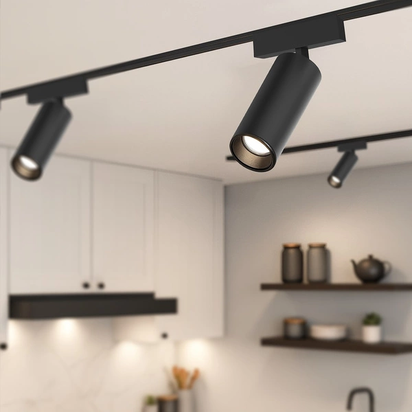 Slim Magnetic Track Czarny Spot 9W LED Tuya CCT