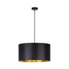 Victoria Lampa Wisząca 1xE27 Max,60W Czarny/Czarny-Złoty/Czarny 1423904