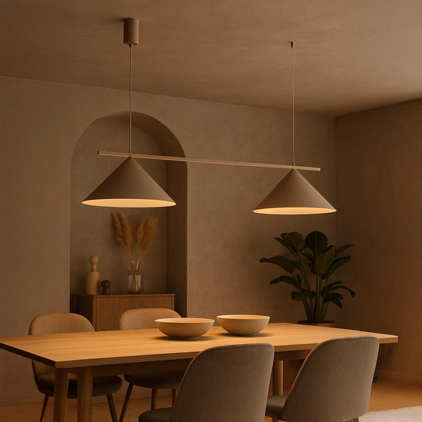 Lampa wisząca CAPITAL TAUPE 2xGX53