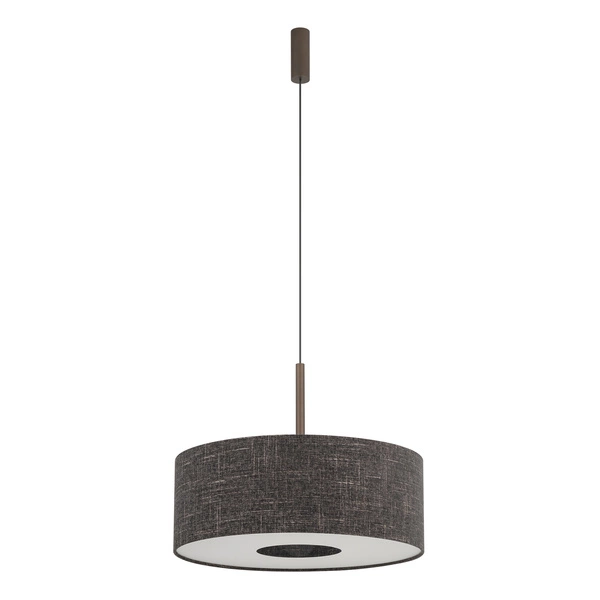 Lampa wisząca AMARELA M E27 wys.130cm szer.50cm | Czarny melanż 11659