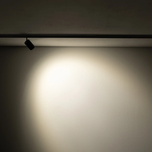 SPOT ZOOM LED 2W 3000K 120lm szer.5.7cm wys.7.2cm do szynoprzewodów NANO-LVM | Czarny 11713