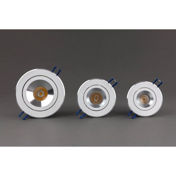 Oprawa wpuszczana BRADI RO 10W ciepła 3000K śr. 9,8cm