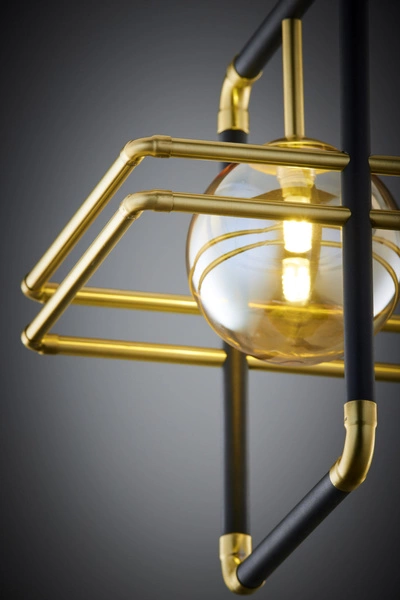 Nowoczesna Lampa wisząca FIORI wys. 115cm 1xG9 14W IP20 | Złoty