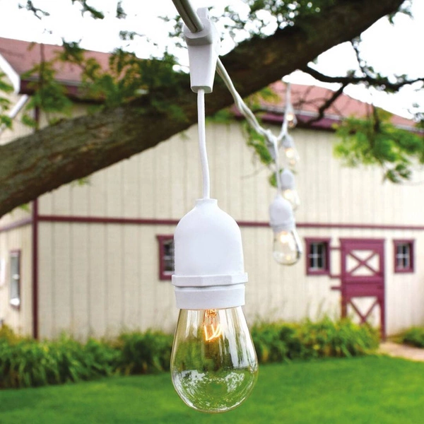 Girlanda 15 metrów, biała (bez żarówek), EKO9889