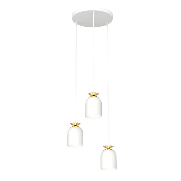 Lampa wisząca Emibig TARGET 3 PREM WH 1401/3PREM