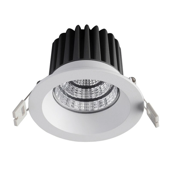 Oprawa wpuszczana Tengo śr. 13.6cm 24W LED ciepła biel 3000K | biały