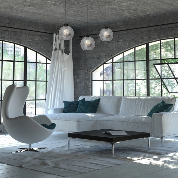 Nowoczesna lampa wisząca listwa SOFIA SMOKED MLP65800