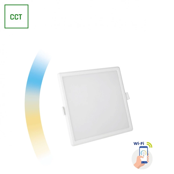 ALGINE 12W CCT+DIM WI-FI SPECTRUM SMART            SQUARE