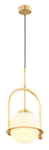 Loftowa Lampa wisząca ROSSO wys. 85cm 1xE27 15W IP20 | Mosiądz patynowany