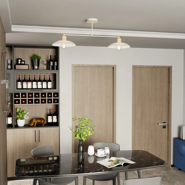 Lampa sufitowa Emibig KOBE 2 Biały 1319/2