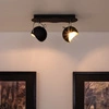 Lampa listwa 2 pkt KANA  czarno - złota 2722204