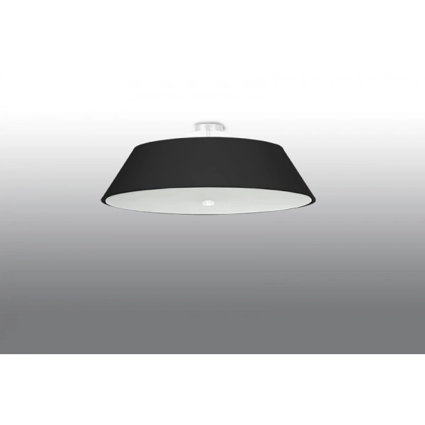 Nowoczesna lampa sufitowa VEGA SL.0768 60cm czarna 5xE27