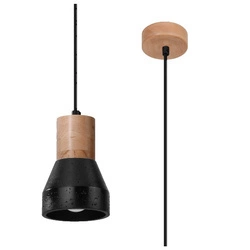 Lampa wisząca QUBIC czarna SL.0963