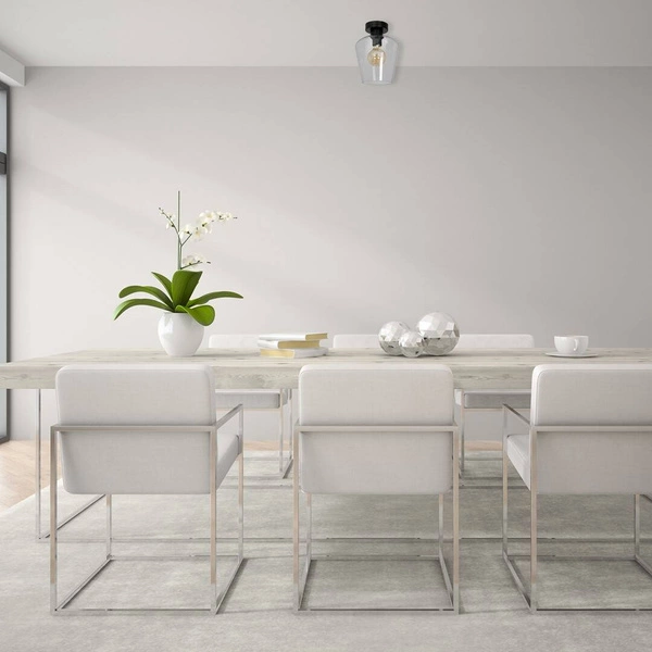 Nowoczesna lampa sufitowa plafon SANTIAGO CLEAR MLP6602