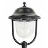 Lampa masztowa PRINCE OGMWN 2 O latarnia 2-3metry IP43 | czarna