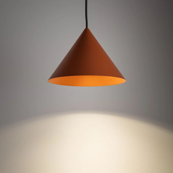 Lampa wisząca ZENITH S wys.130cm szer.20.5cm GU10 IP20 | Terracotta 11490