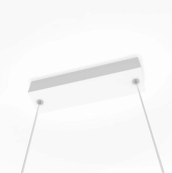 Mirror wisząca mała biała CCT