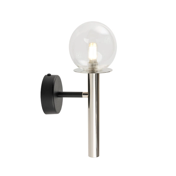 Lampa Sigma DAISY 1 kinkiet srebrny/transparentny 40755