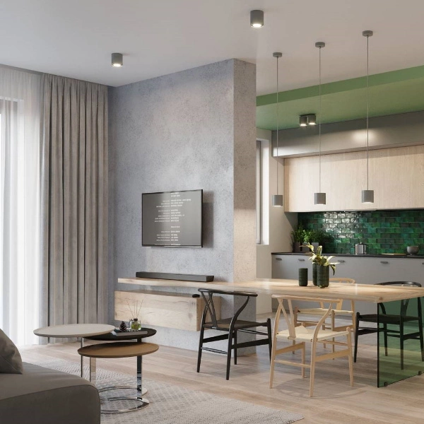 Lampa wisząca Sollux ORBIS 1 aluminium szary 12W LED, SL.0052