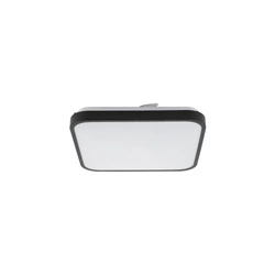 Plafon AGNES SQUARE LED PRO 4000K 16W 1200lm szer.33.5cm IP44 | Czarny 10984
