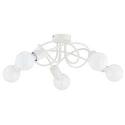 Lampa sufitowa ALFA BOSTON KREMOWA 5xE27 52cm | 63240