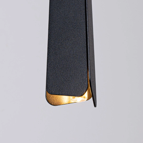 Lampa wisząca PRYSM 3L czarna