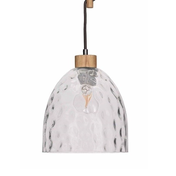 Lampa wisząca AURA przeźroczysta 30cm 1458170