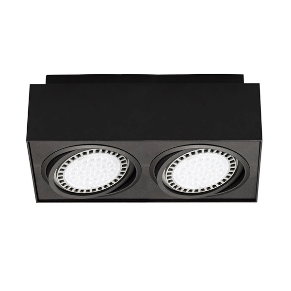 LAMPA SUFITOWA BOXY CL 2 CZARNY