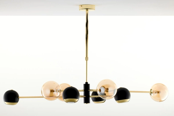 Nowoczesny Żyrandol MOKA wys. 47-69cm 4xG9 4xGU10
14W IP20 | Złoty