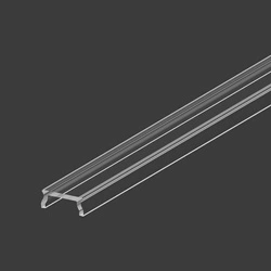 Osłonka C10 na klik 100cm | profil LED P4-2 | transparent