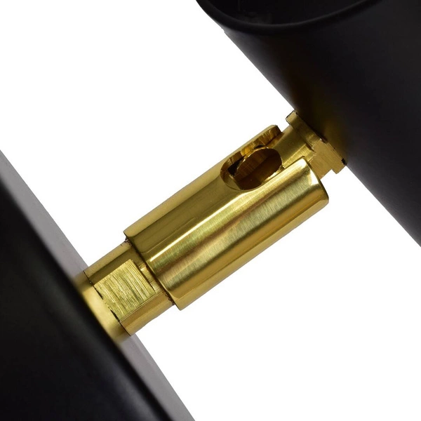 Nowoczesny kinkiet DANI BLACK/GOLD 1xGU10 MLP6237