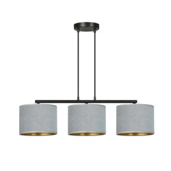 Lampa wisząca Emibig HILDE 3 BL GRAY 1050/3