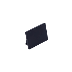 Zaślepka końcowa typ A pełna | czarna