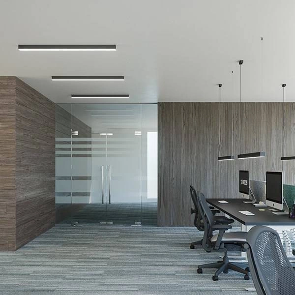 Lampa wisząca PINNE, 200 cm, czarna, 50W LED, barwa neutralna 4000K, TH.232