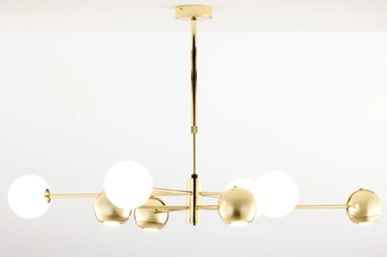 Nowoczesny Żyrandol MOKA wys. 47-69cm 4xG9 4xGU10
14W IP20 | Złoty