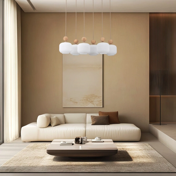 BALLO LAMPA WISZĄCA 6XE14