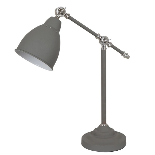 Lampa biurkowa Sonny 55cm E27 | szary