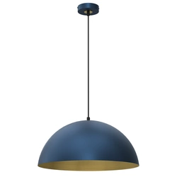 Lampa wisząca BETA, MLP8289, 45 cm, granatowy/złoty, 1x60W E27